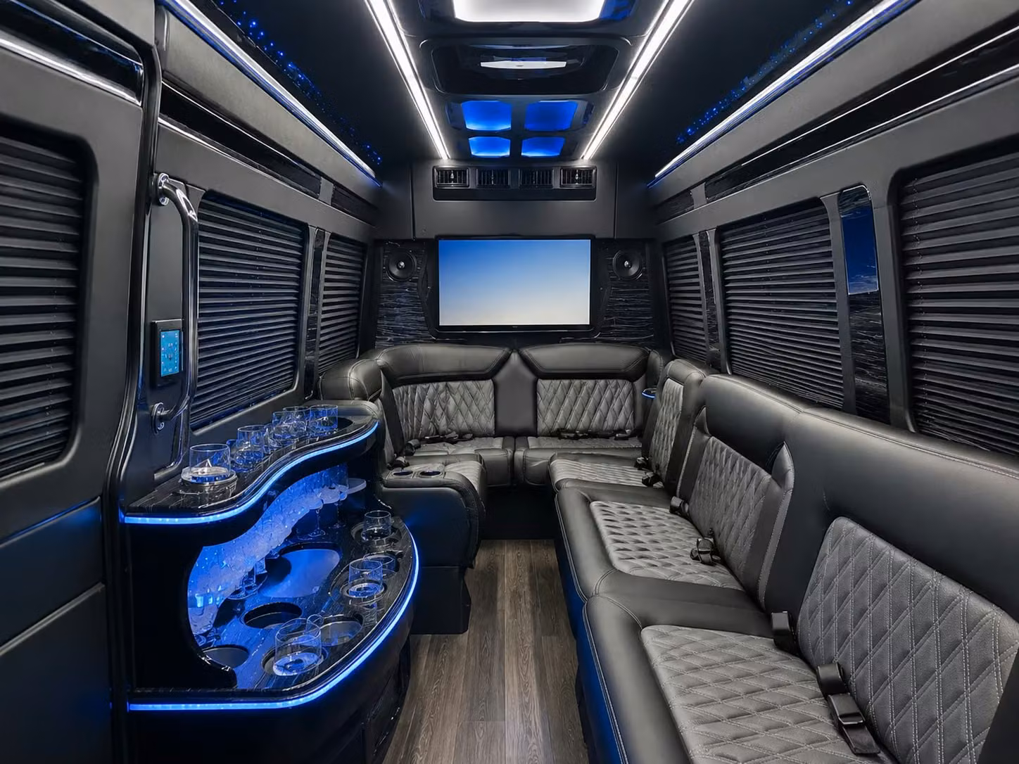 bus rental options for visalia trips