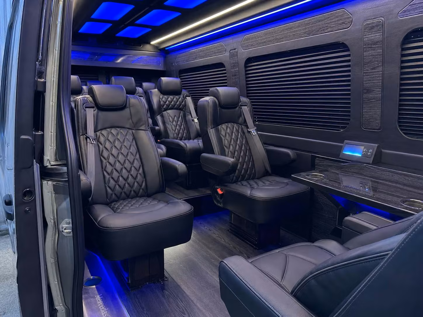 sprinter van transportation for groups and events across visalia
