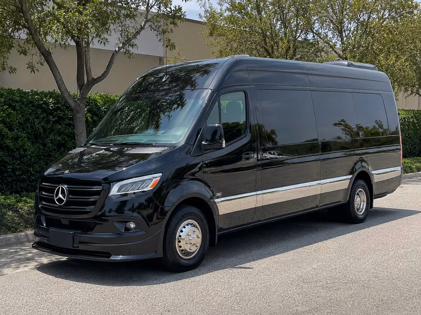 sprinter van with driver