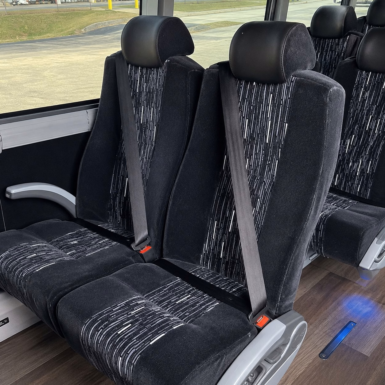 visalia long distance charter bus rentals