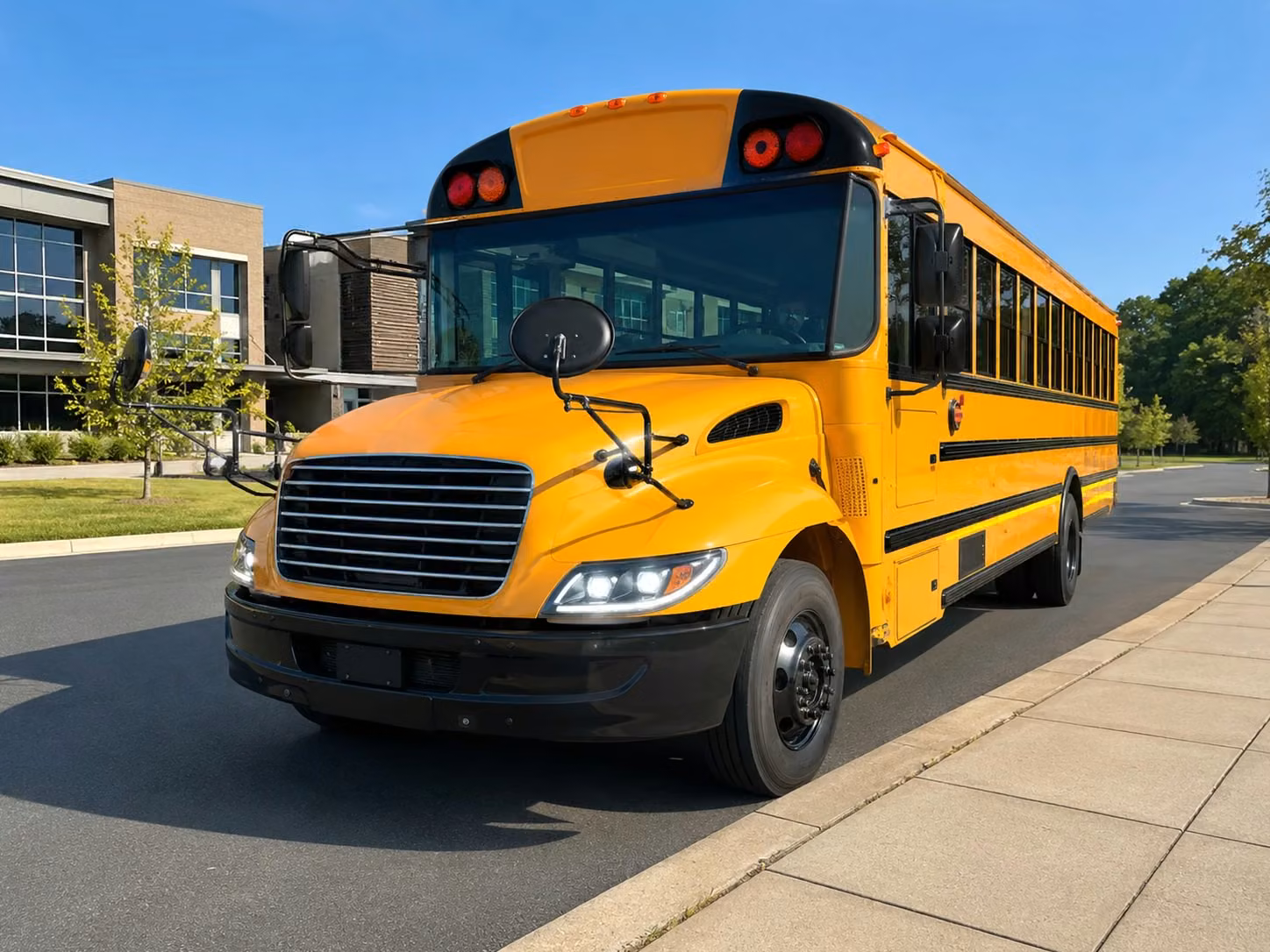 visalia school bus rental