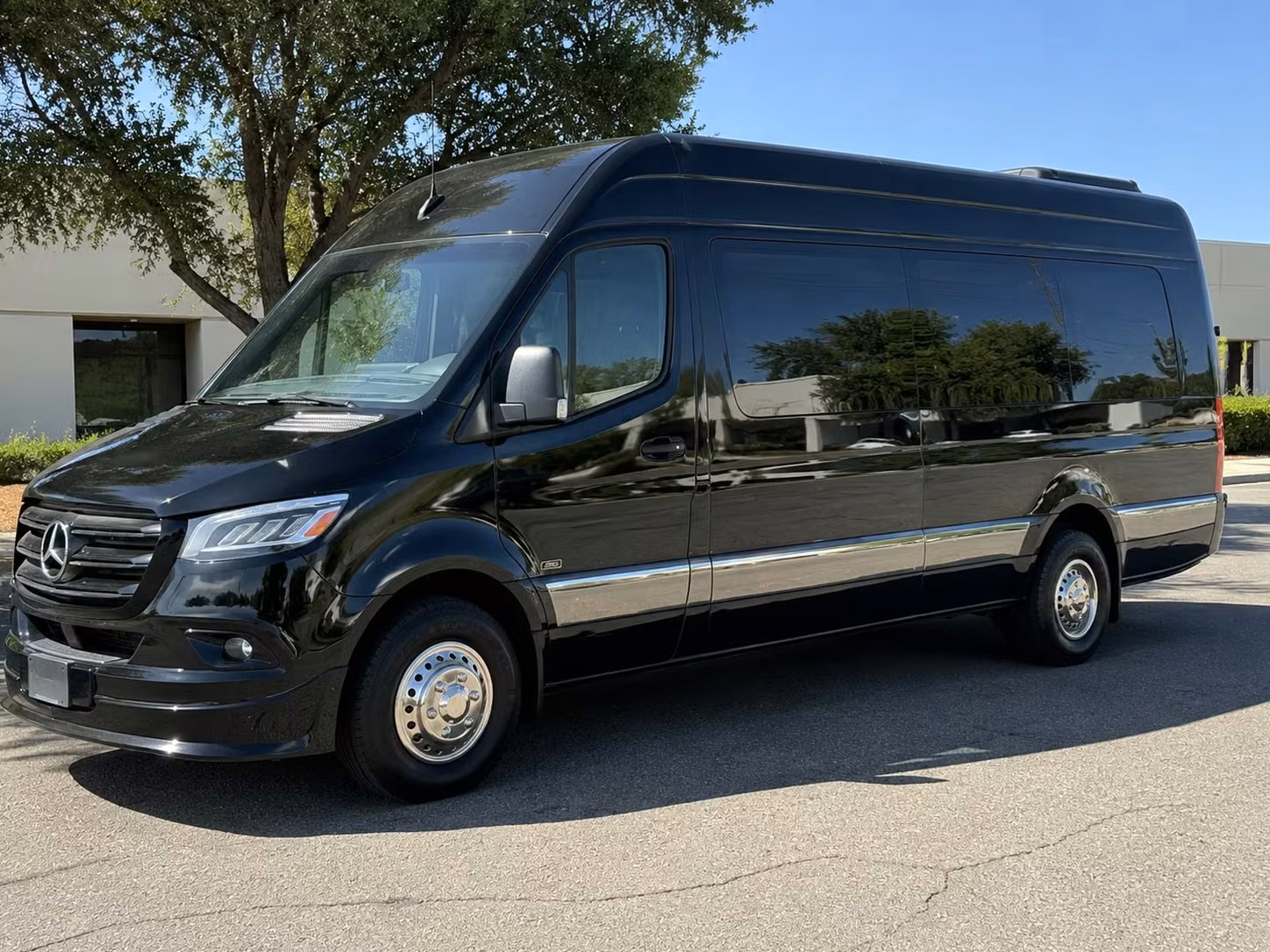 visalia sprinter van rental with driver